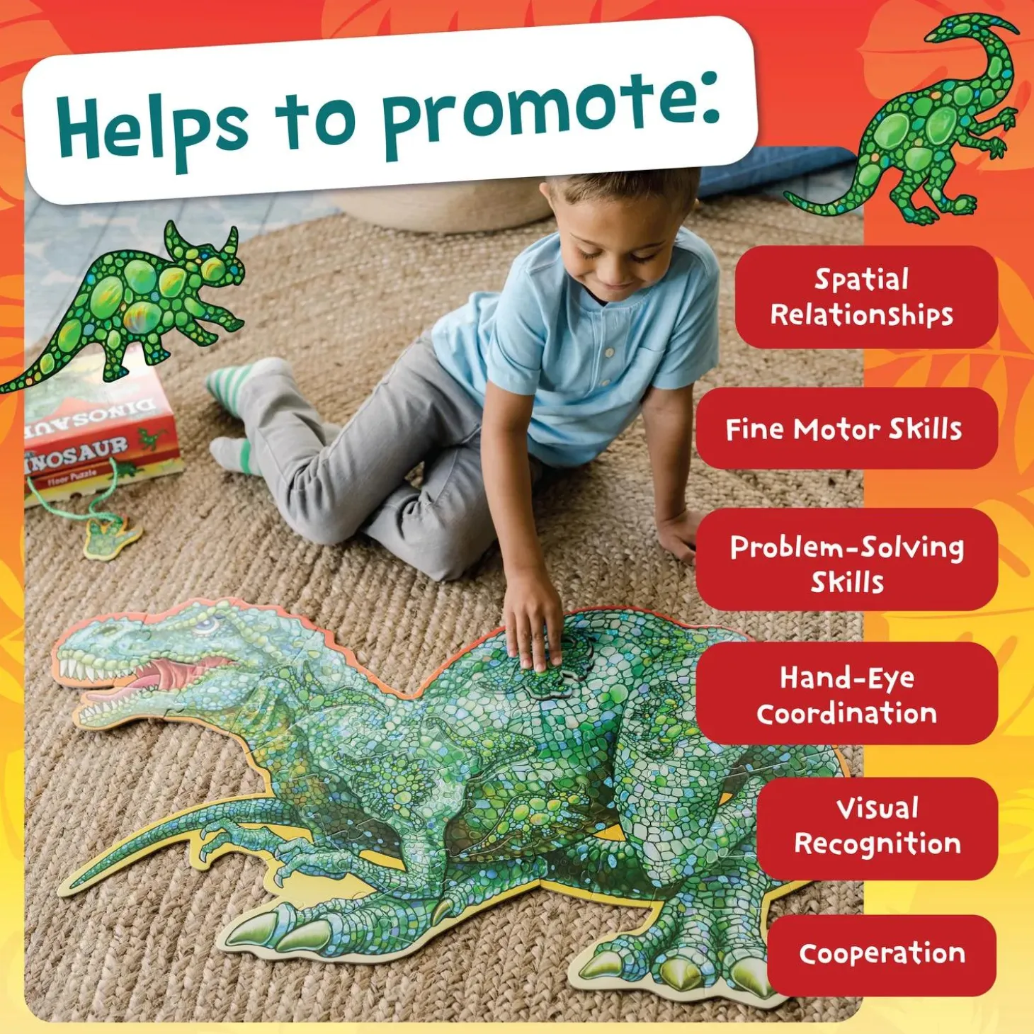 Dinosaur Floor Puzzle