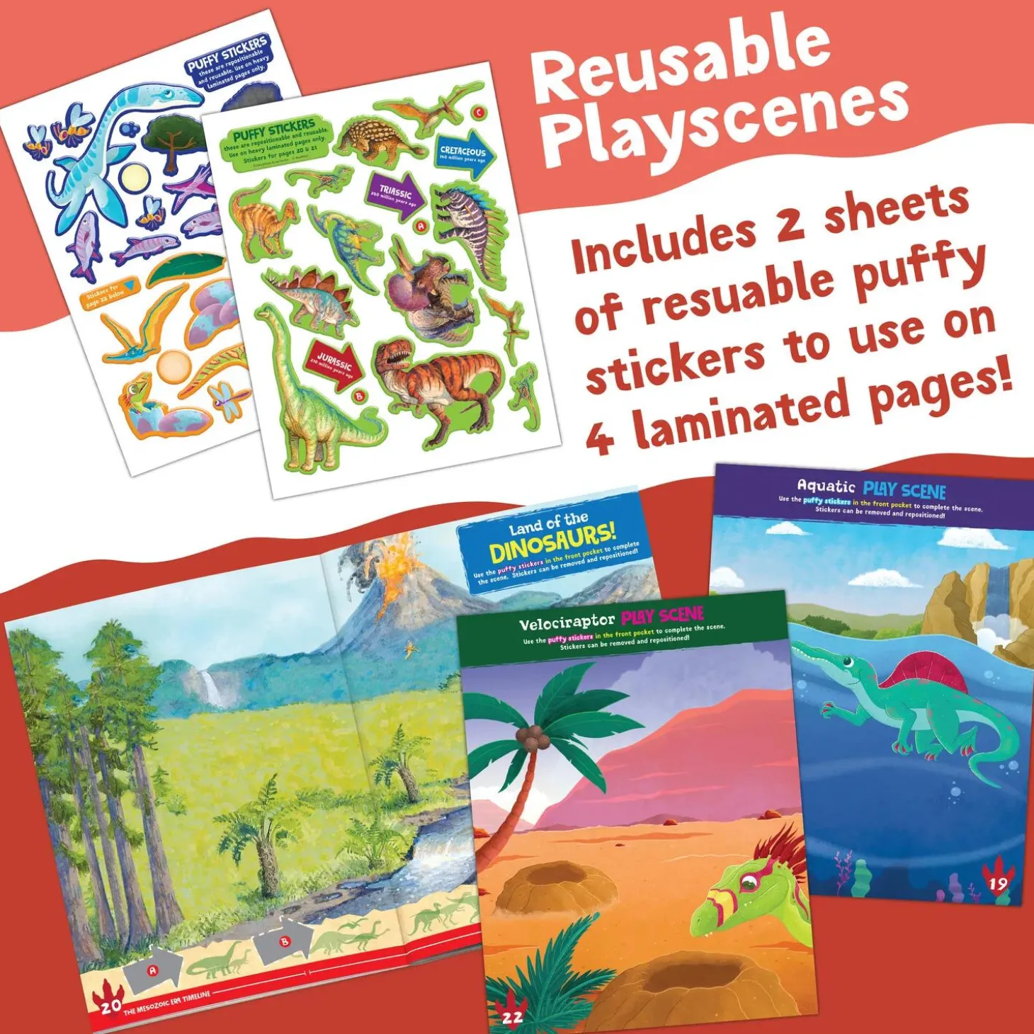 Dinosaur Sticker Activity Book