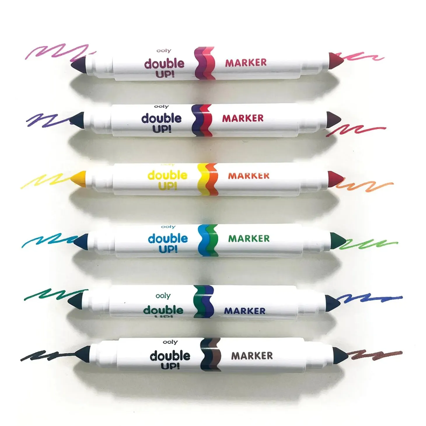 Double Up! Double-Ended Markers - Set of 6