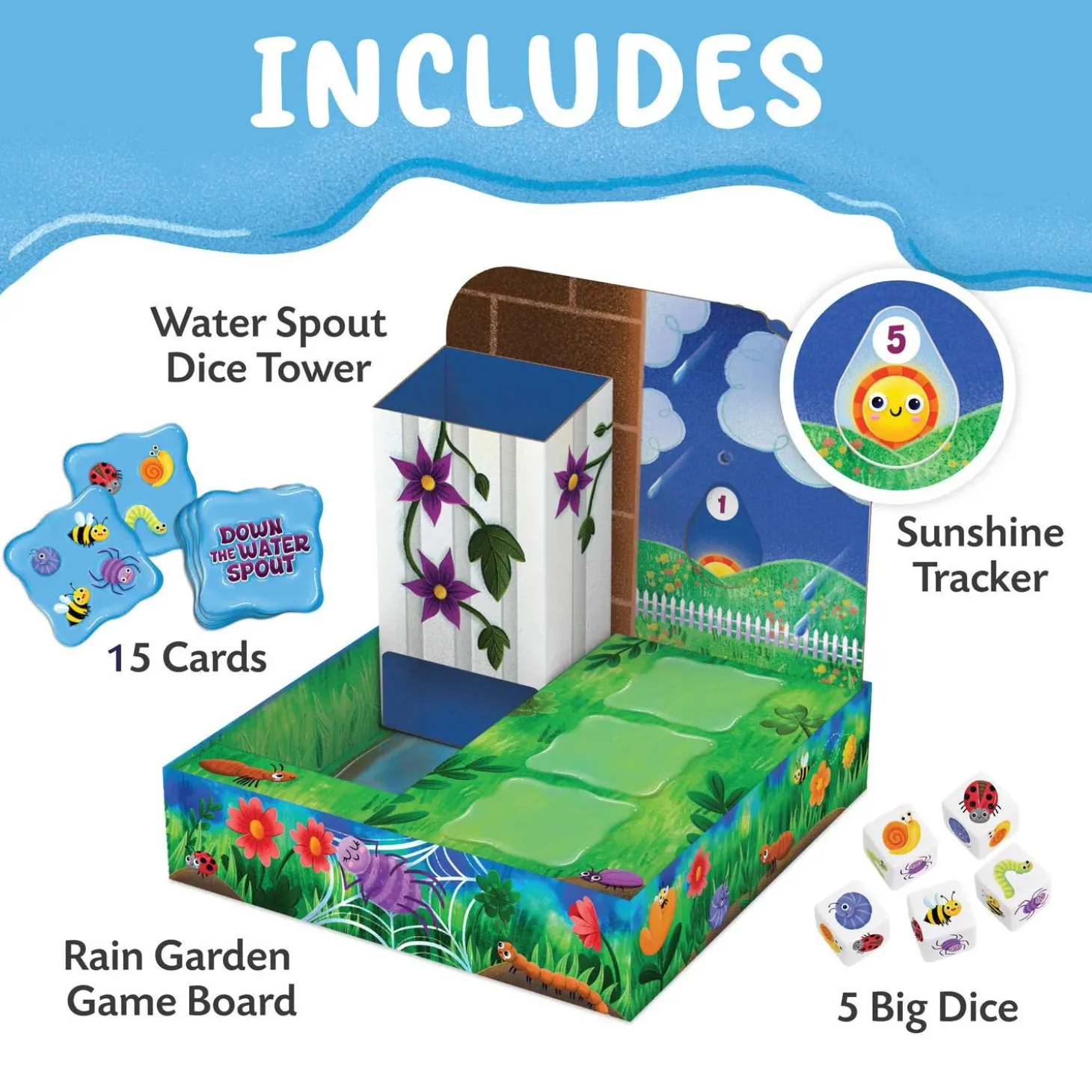Down the Waterspout Cooperative Game