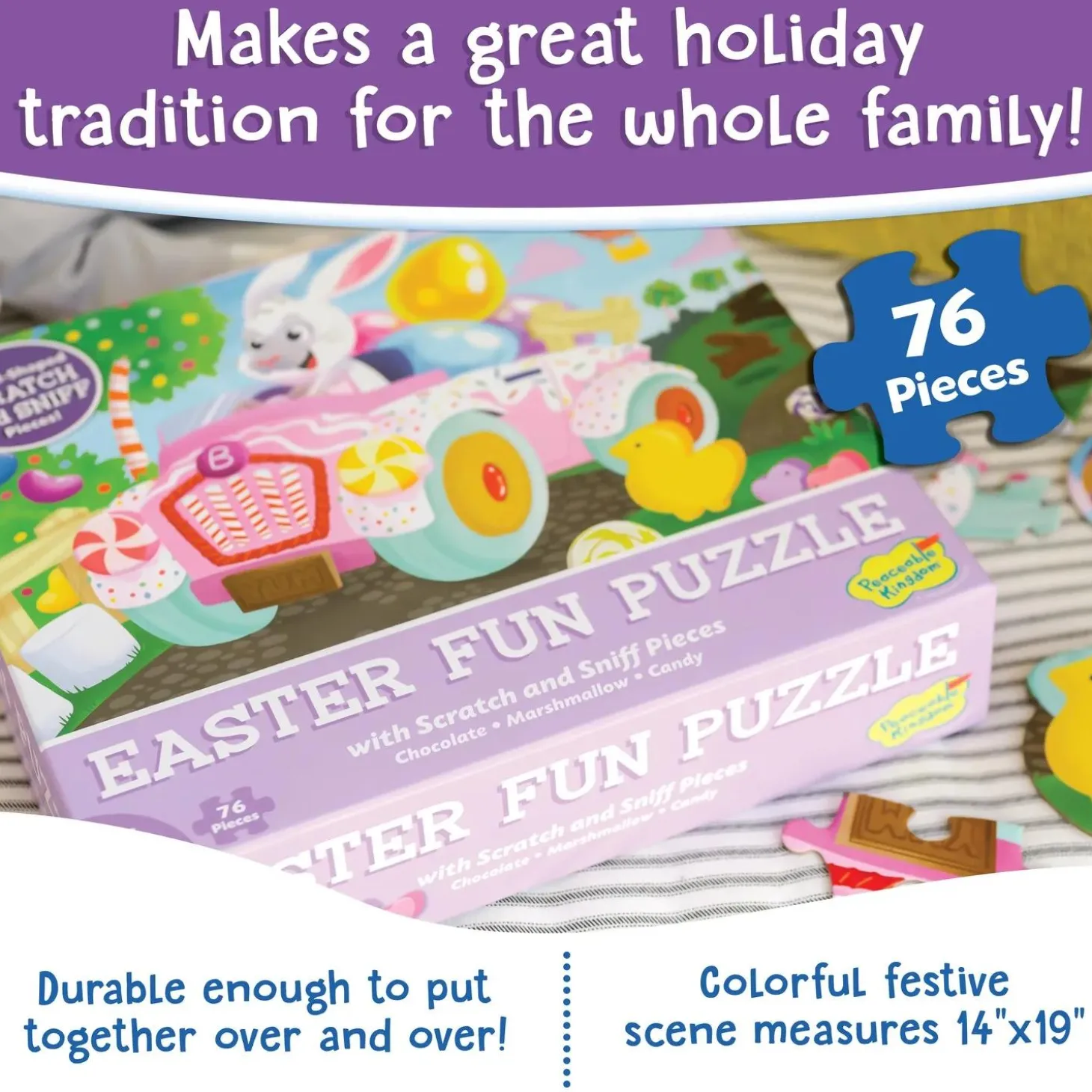 Easter Fun Scratch and Sniff Jigsaw Puzzle