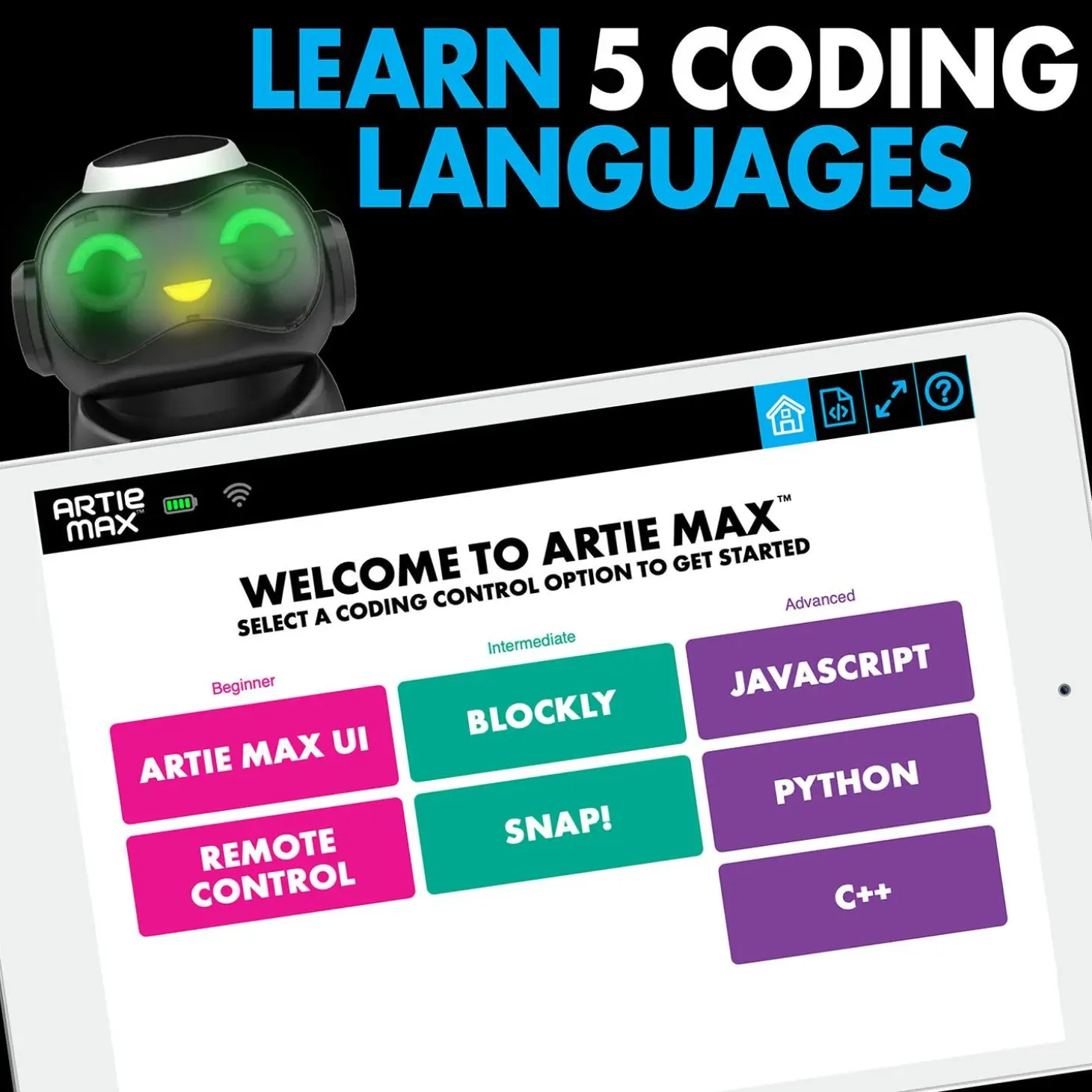 Educational Insights Artie Max The Coding Robot