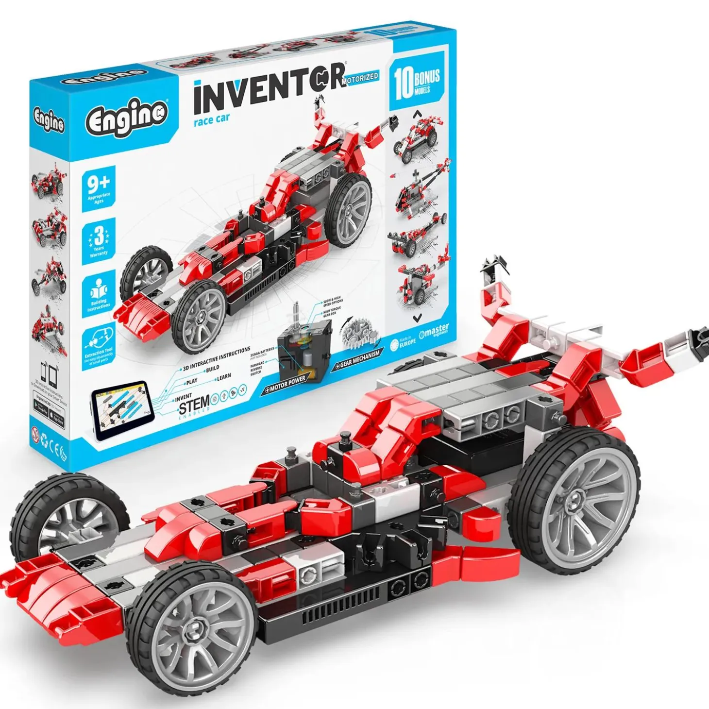 Engino Inventor Motorized Race Car