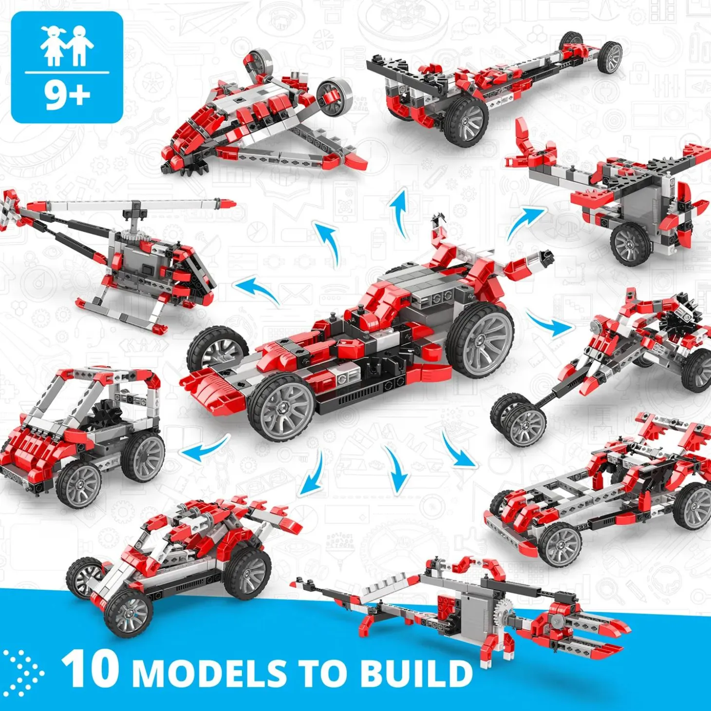 Engino Inventor Motorized Race Car