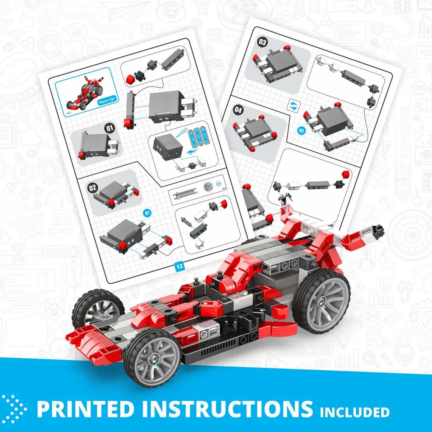Engino Inventor Motorized Race Car
