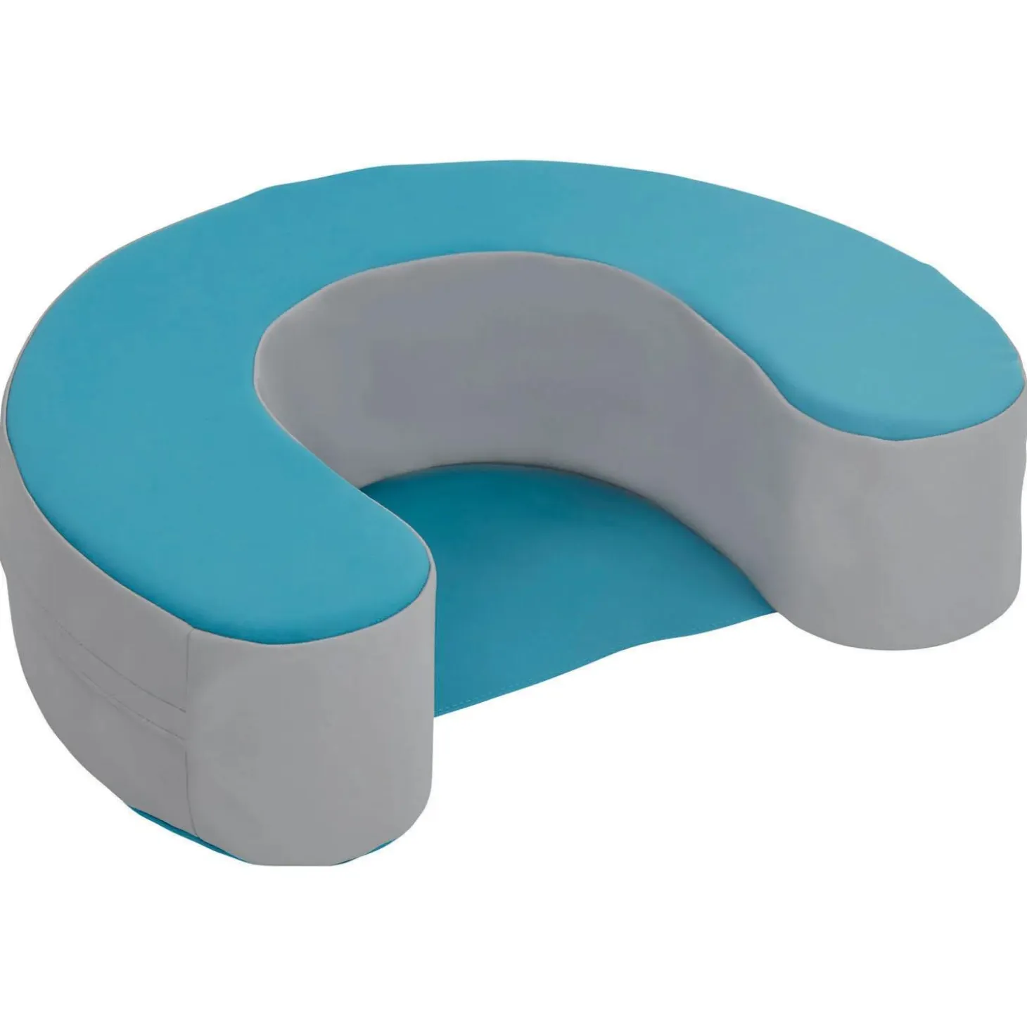 Factory Direct Partners SoftScape Sit and Support Ring: Teal/Gray