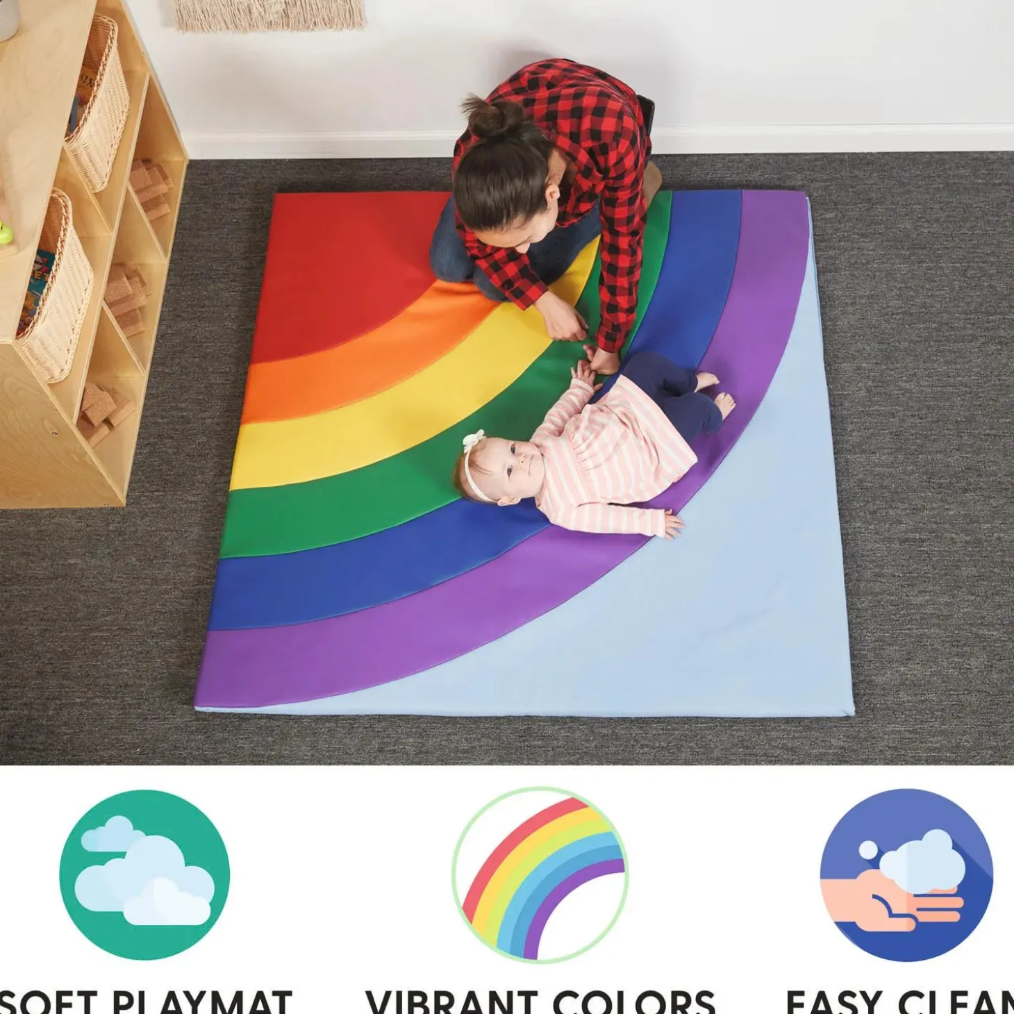 Factory Direct Partners: SoftScape Rainbow Activity Mat