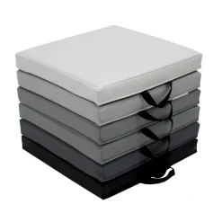 Factory Direct Partners SoftScape 15 in Square Floor Cushions, 6-Piece