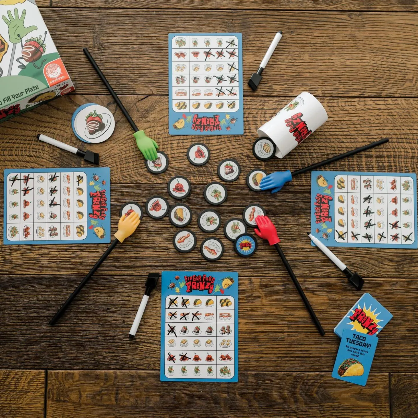 Finger Food Frenzy Family Board Game