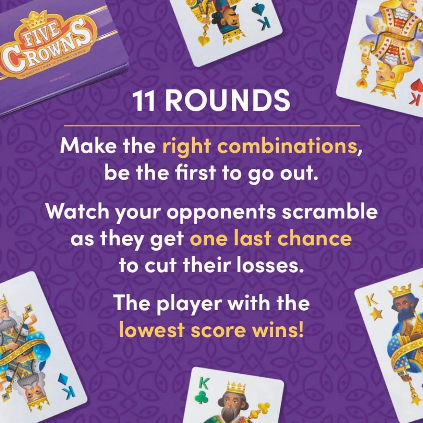 Five Crowns Card Game