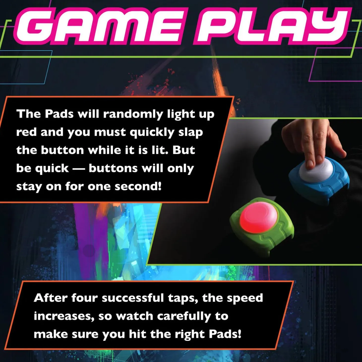 Flex Flash Light Up Reflex Game