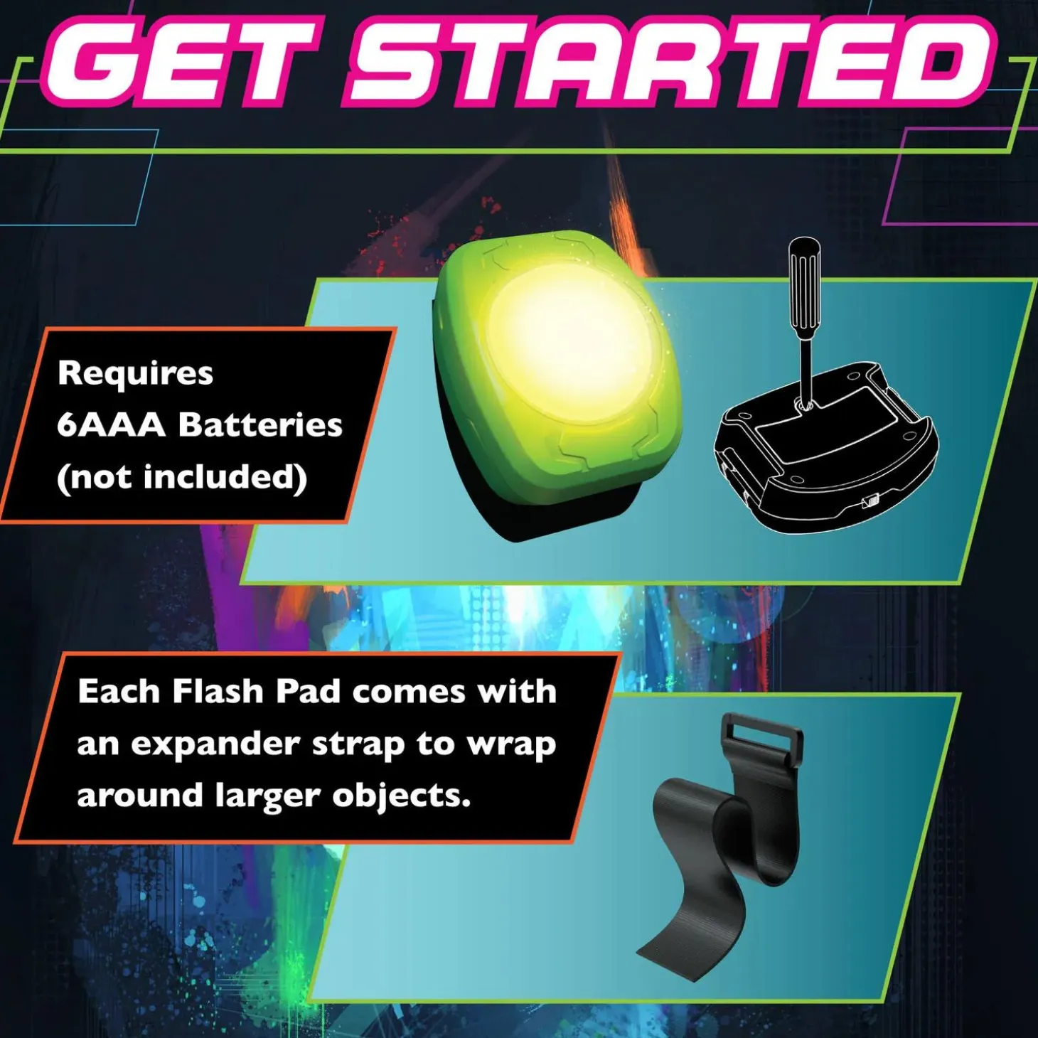 Flex Flash Light Up Reflex Game