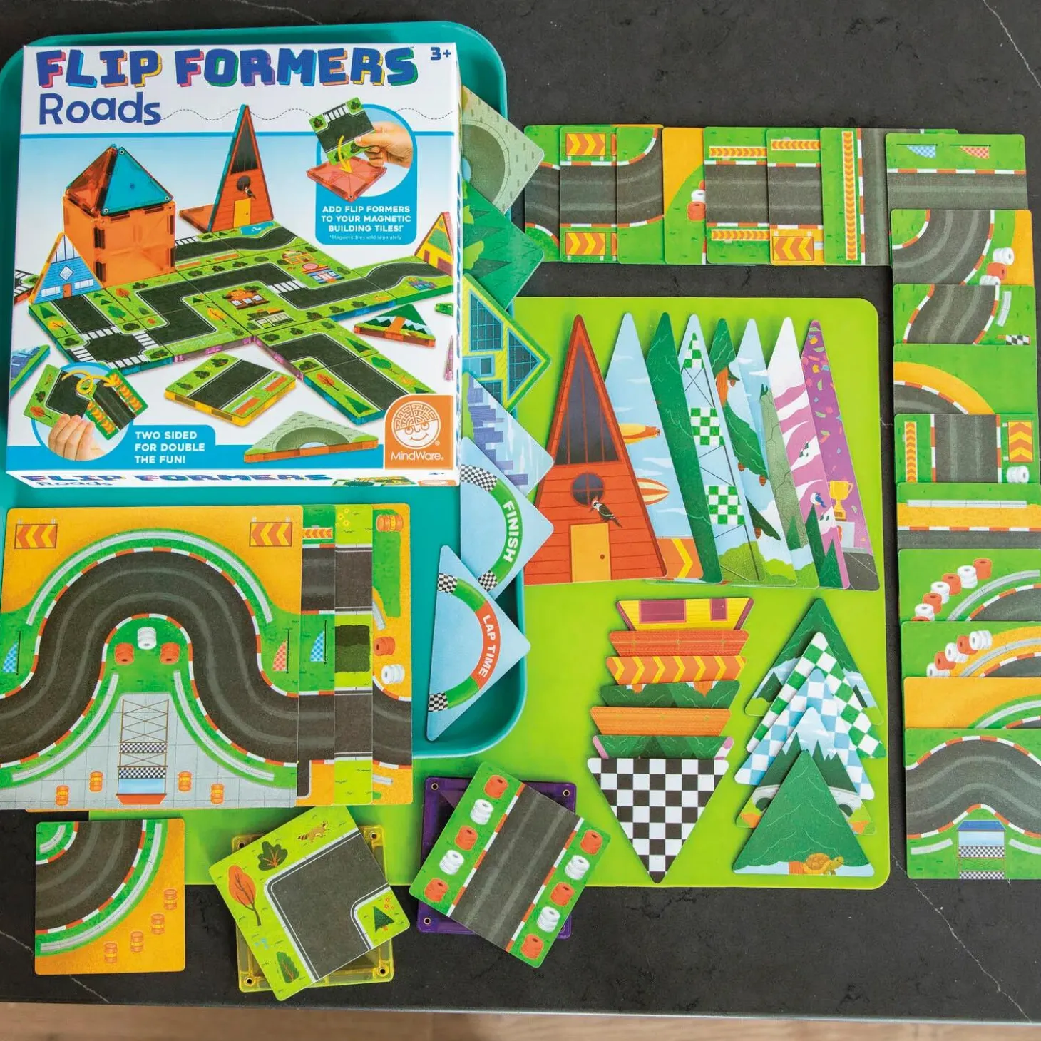 Flip Formers: Roads