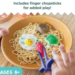 Foodie Fidgets Ramen Noodles and Toppings Fidgets for Kids