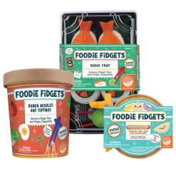 Foodie Fidgets: Set of 3 Sensory Squishy Toys