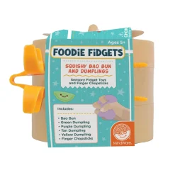 Foodie Fidgets Squishy Bao Bun and Dumplings Fidgets for Kids