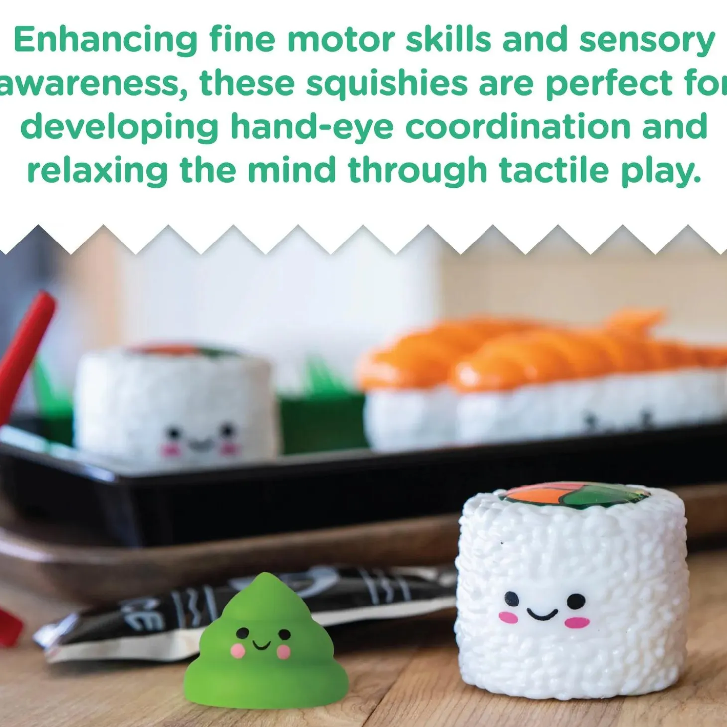 Foodie Fidgets Sushi Tray Fidgets for Kids