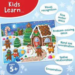 Gingerbread Friends Scratch and Sniff Puzzle