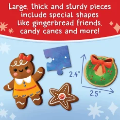 Gingerbread Friends Scratch and Sniff Puzzle