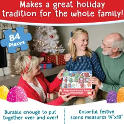 Gingerbread Friends Scratch and Sniff Puzzle