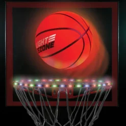 Glow Basketball Court Set with Bonus Hoop Lights