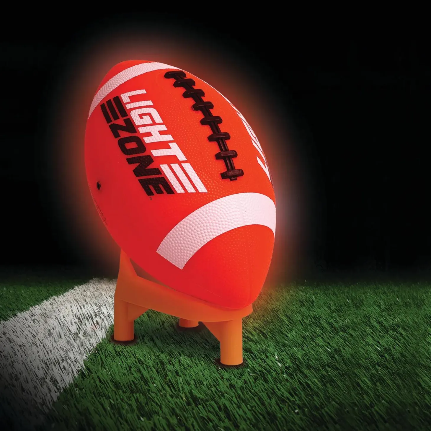 Glow Football Field Set with Bonus Kick-Off Tee