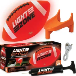 Glow Football Field Set with Bonus Kick-Off Tee