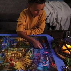 Gnomes at Night Seek and Find Glow Puzzle