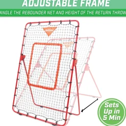 GoSports Baseball & Softball Pitching and Fielding Rebounder Trainer