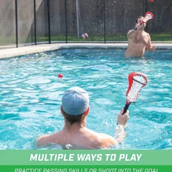 GoSports Lacrosse Floating Pool Goal Set