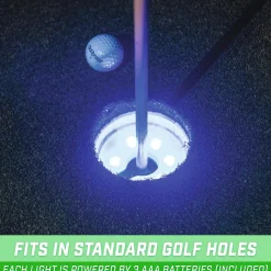 GoSports Light Up Golf Hole Lights: Set of 3