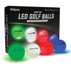GoSports Light Up LED Golf Balls: 12 Pack