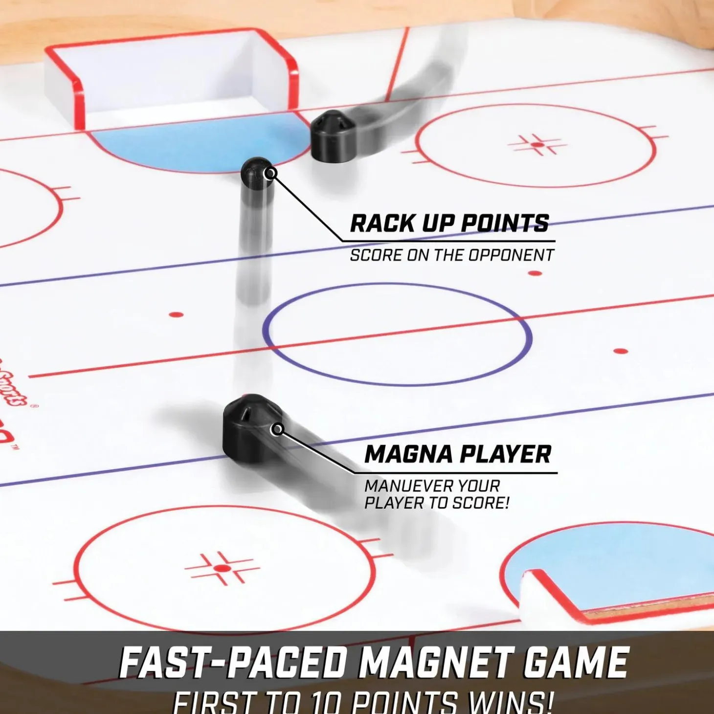 GoSports Magna Hockey Tabletop Board Game
