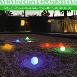 GoSports: 85mm LED Bocce Ball Game Set