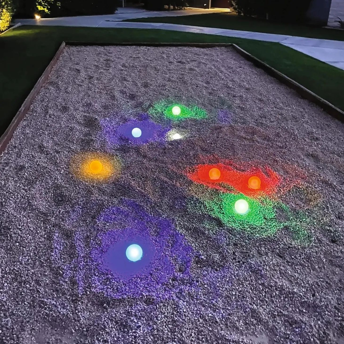 GoSports: 85mm LED Bocce Ball Game Set