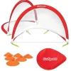 GoSports - Portable Pop Up Soccer Goals (6 ft wide): Set of 2