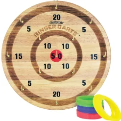 GoSports Ringer Darts Toss Game: Natural
