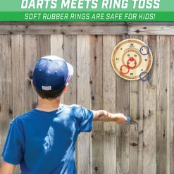 GoSports Ringer Darts Toss Game: Natural
