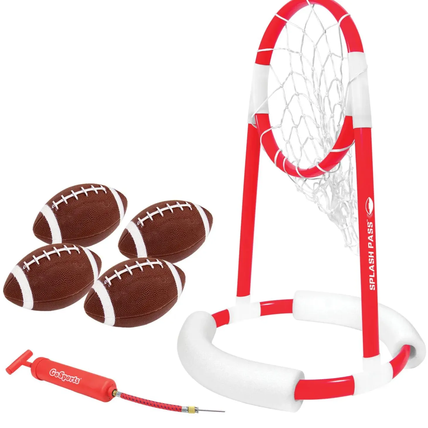 GoSports Splash Pass Floating Pool Football Game
