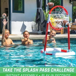 GoSports Splash Pass Floating Pool Football Game