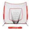 GoSports 7' x 7' Baseball & Softball Practice Hitting & Pitching Net