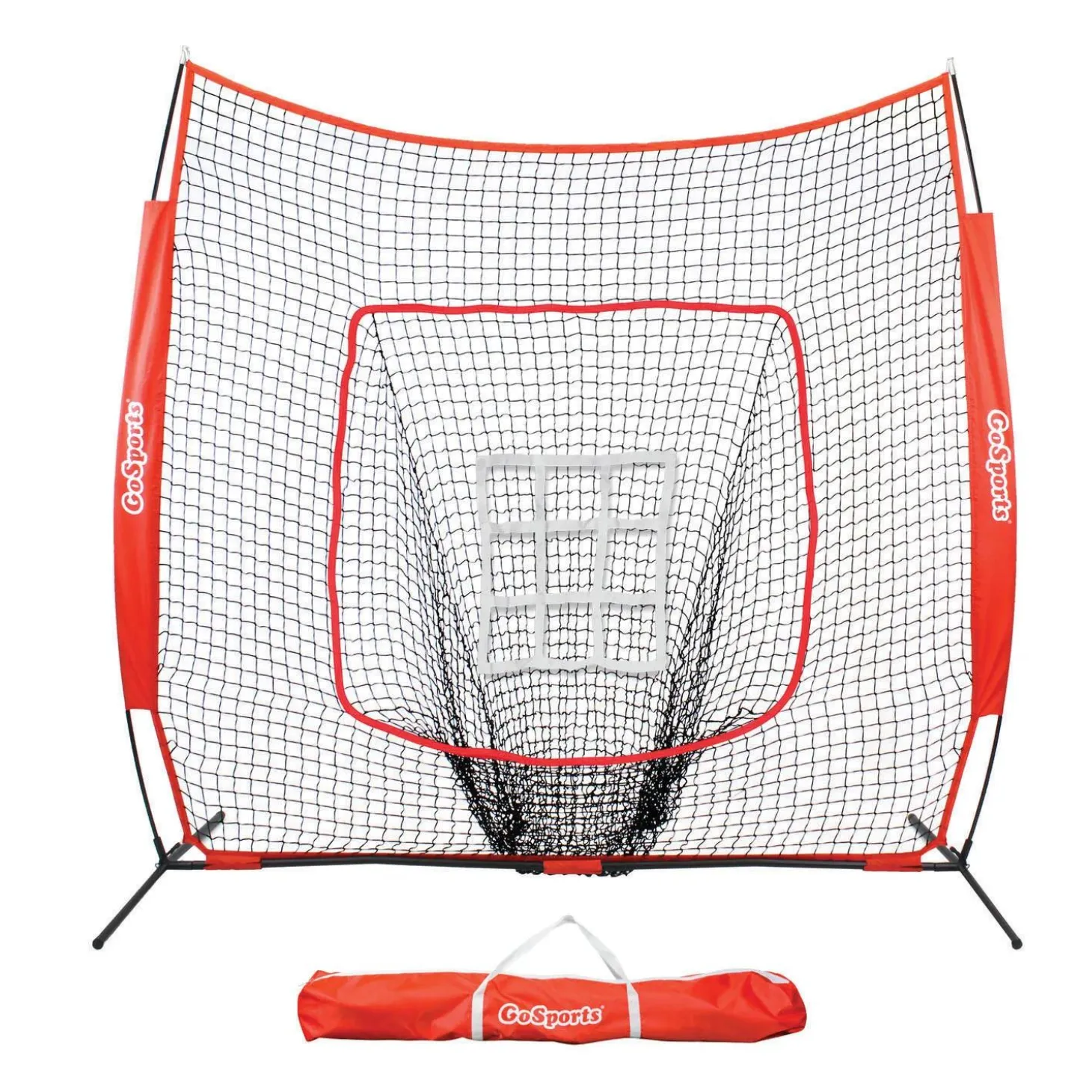 GoSports 7' x 7' Baseball & Softball Practice Hitting & Pitching Net