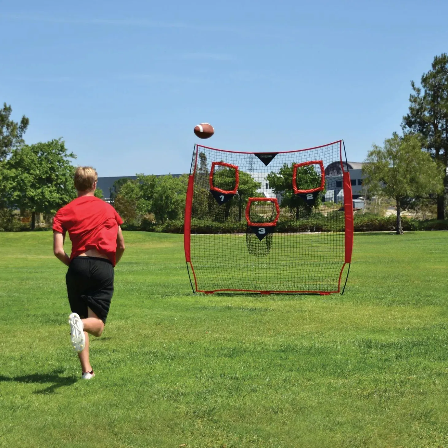 GoSports 8' x 8' Football Throwing Net