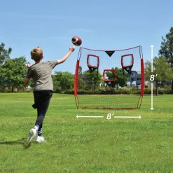 GoSports 8' x 8' Football Throwing Net
