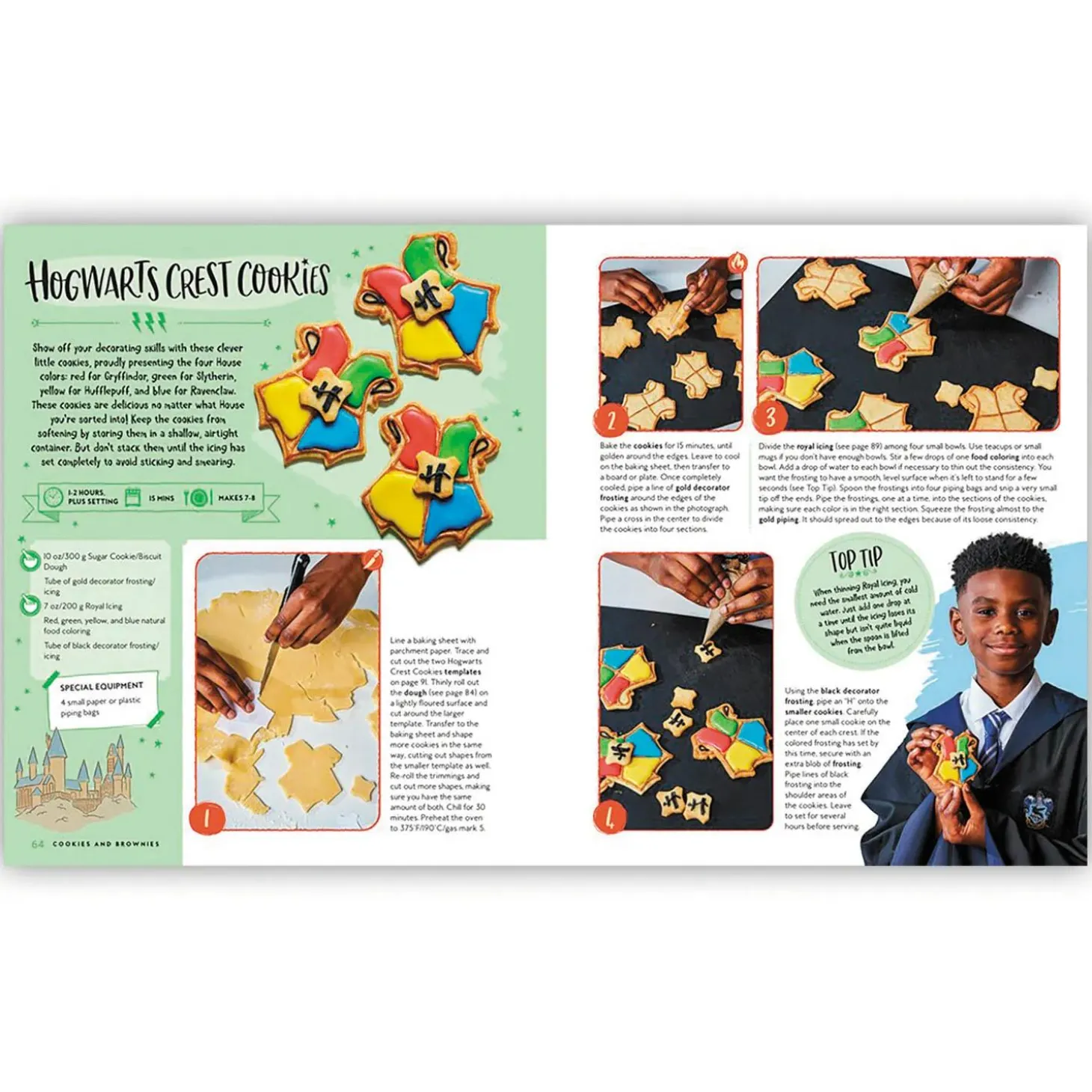 Harry Potter Baking & Decorating Cookbooks: Set of 2