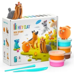 Hey Clay: Dog Story Clay Molding Set
