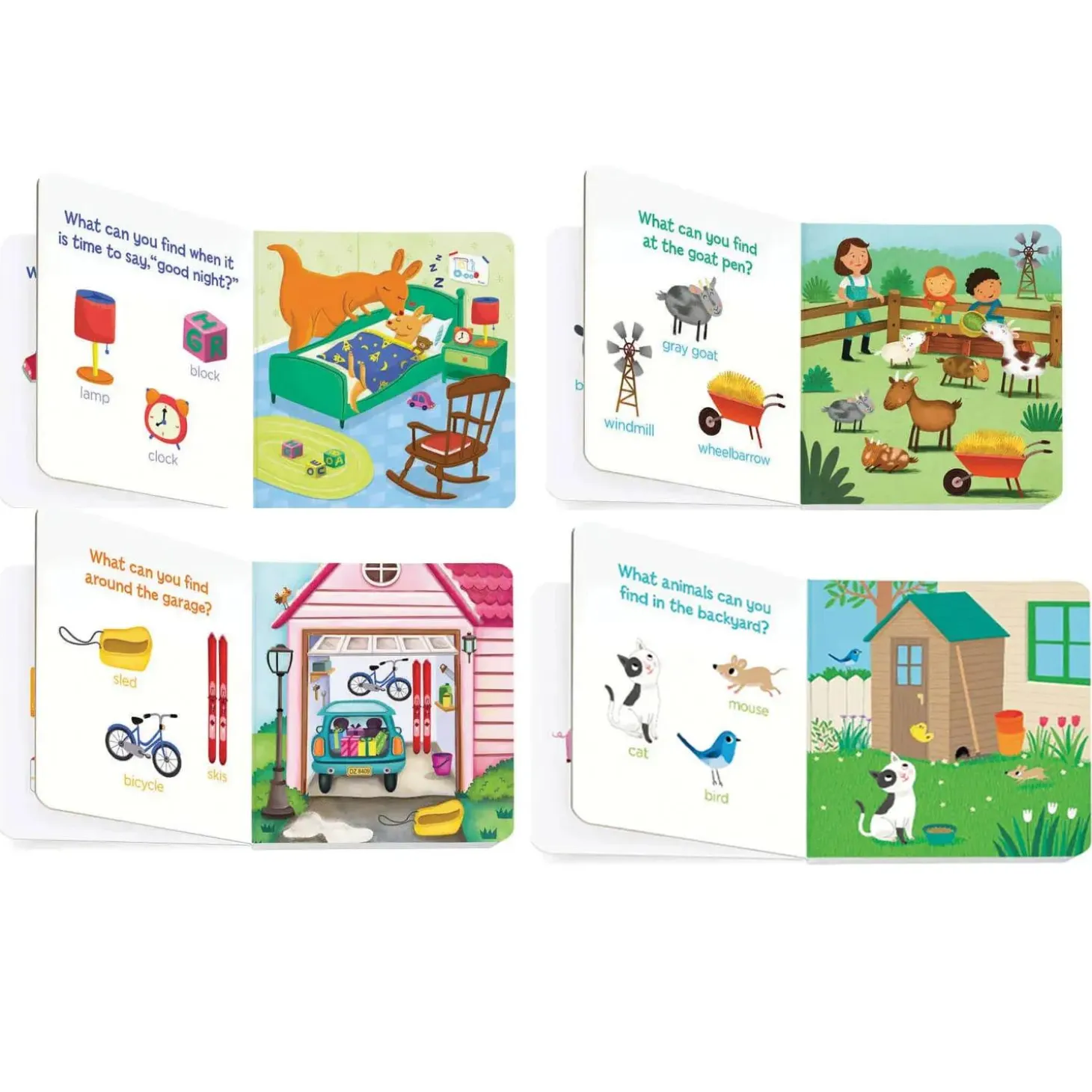 Highlights Find It Board Books, Set of 4
