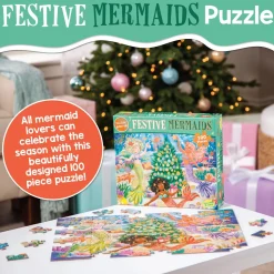Holiday Mermaids Puzzle