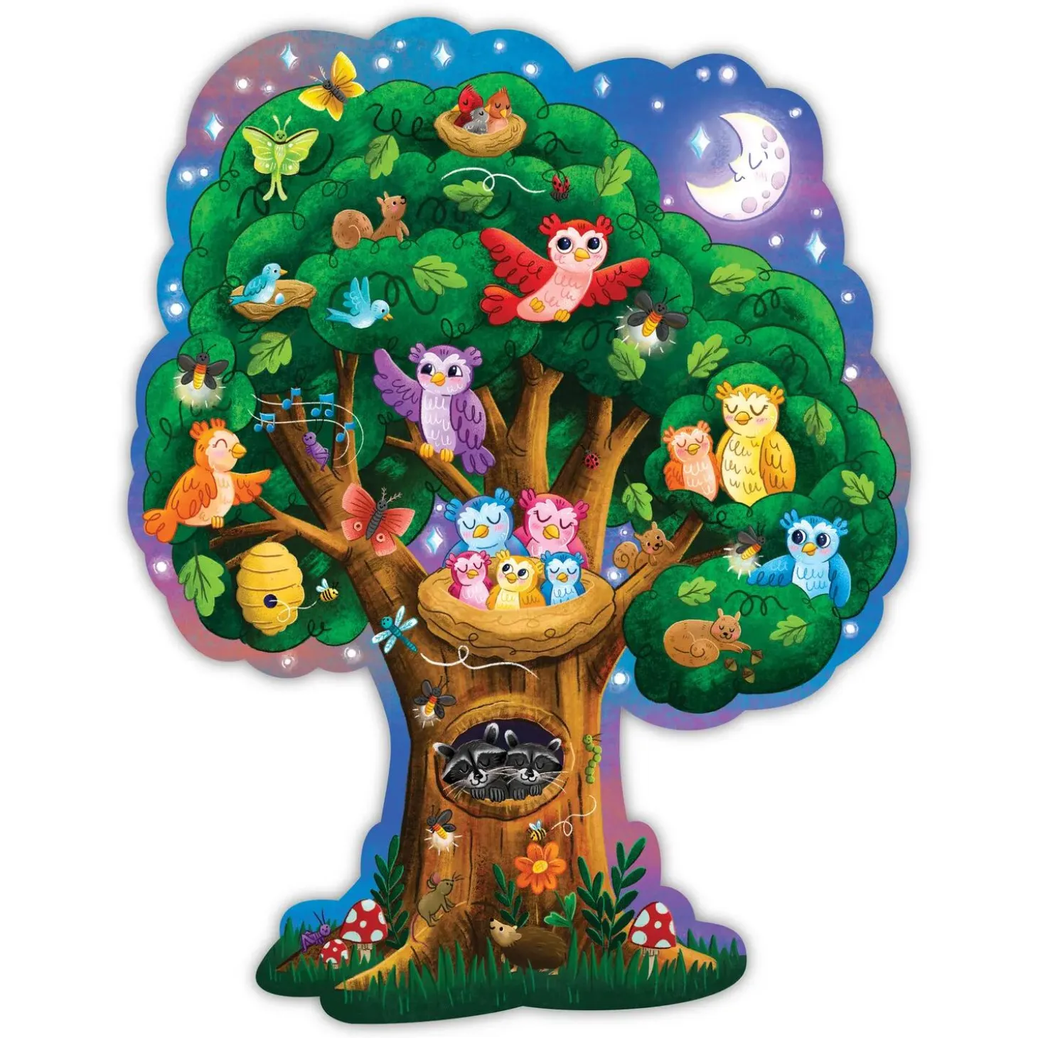 Hoot Owl Hoot! Floor Puzzle