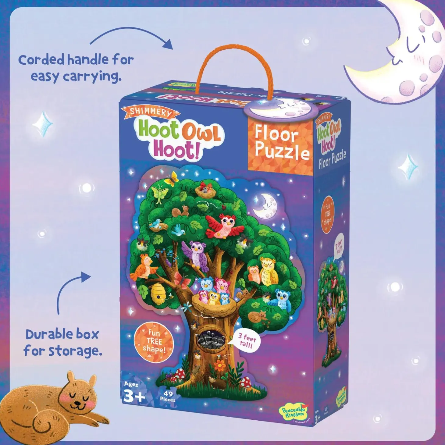 Hoot Owl Hoot! Floor Puzzle